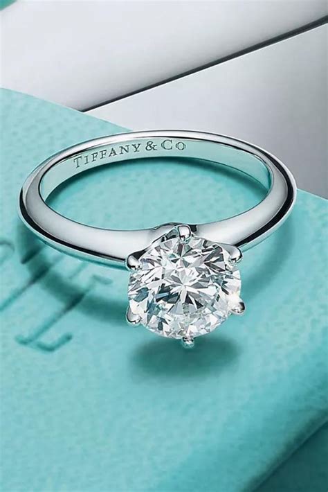 tiffany classic engagement ring replica